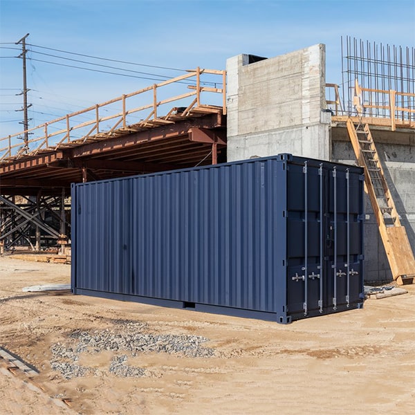 we offer flexible rental terms for our construction site storage containers, including short-term and long-term options